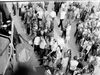 Attente de visite de L'ETOURDI à Djynia en Pologne juillet 1972